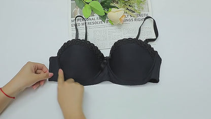 French Style Smooth Support Bra – Elegant Fit, Powerful Support ✨
