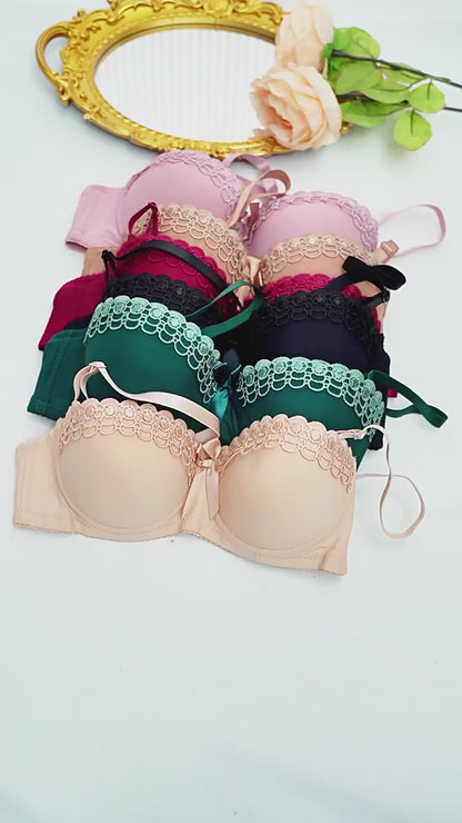 French Style Smooth Support Bra – Elegant Fit, Powerful Support ✨