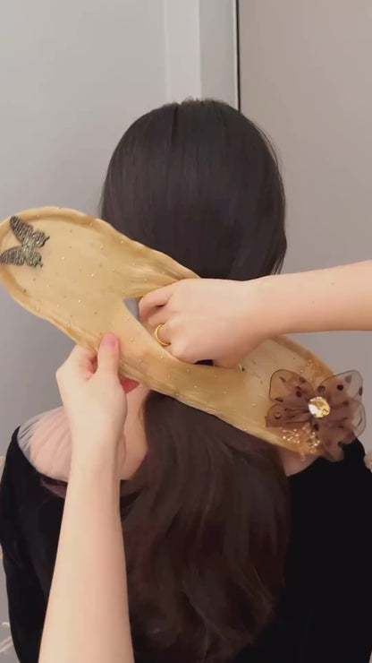 Flower Bun Hair Styling Tool – High-End Butterfly Bun Twist Clip for Women | Clasyy Shop