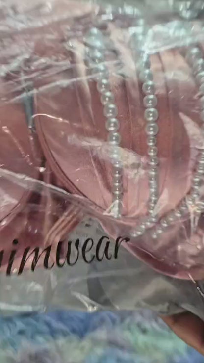 Mermaid Shell Pearl Bikini Set