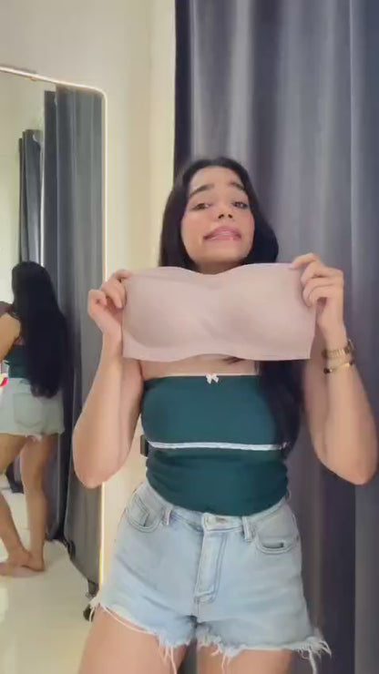 Strapless Women’s Bra with Side Buckle – Sexy, Secure & Comfortable