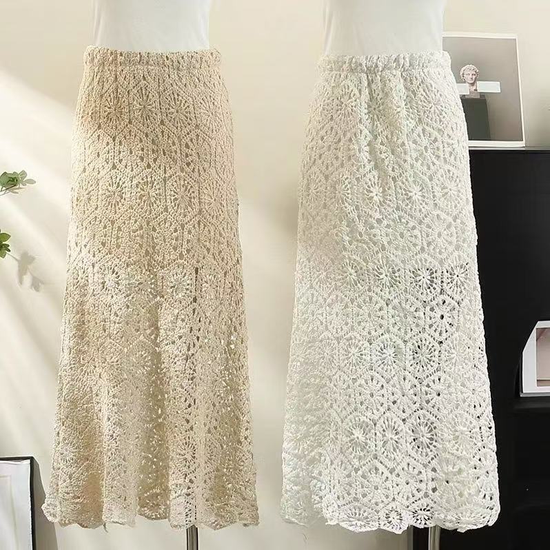 Crochet Long Skirt for Women – Only Skirt 1 peice