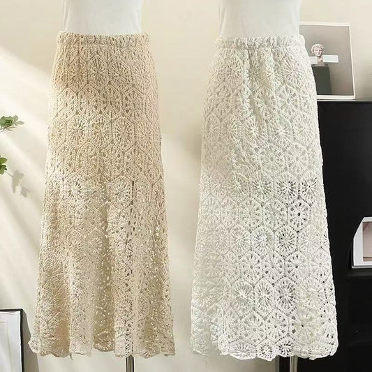 Crochet Long Skirt for Women – Only Skirt 1 peice