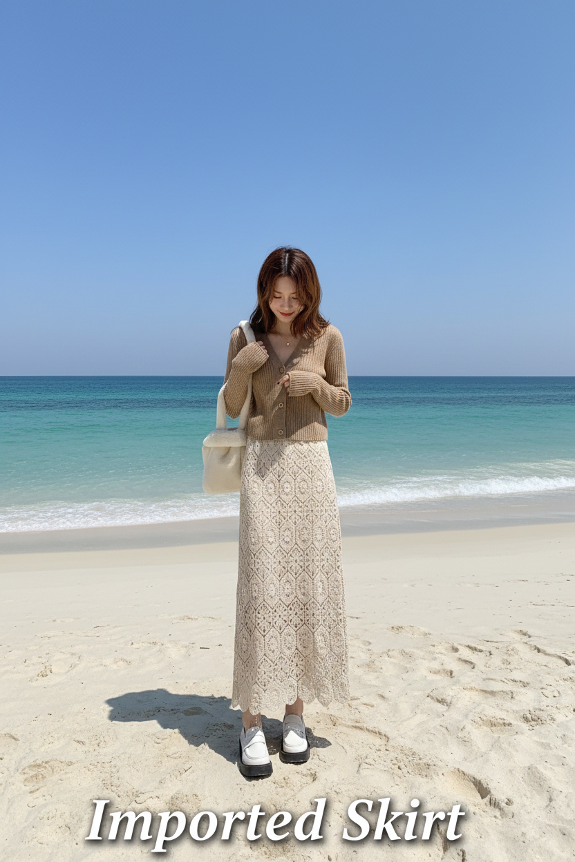 Crochet Long Skirt for Women – Only Skirt 1 peice